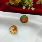 Antique Lakshmi Earrings - Image 2
