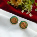 Antique Lakshmi Earrings - Image 3