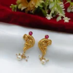Antique Peacock Earrings - Image 3