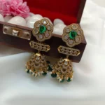 Antique Floral Jhumkas