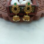 Antique Chandhbali Jhummka