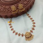 Antique Lakshmi Short Neck Set - Image 3