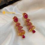 3 Layer Gold Jhumka