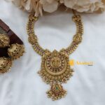 Antique Lakshmi Short Neck Set - Image 2