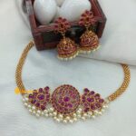 Peacock Choker Set