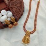Antique Lakshmi Kemp 2 Layer Long Haram