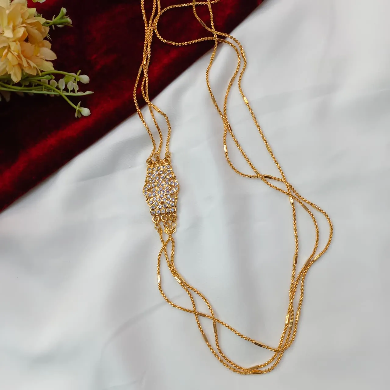 102460.1.1-aKSHAVI-tRENDS-mOGAPPU-cHAIN-1.webp 24" 3 Layer Mogappu Chain - Image 1