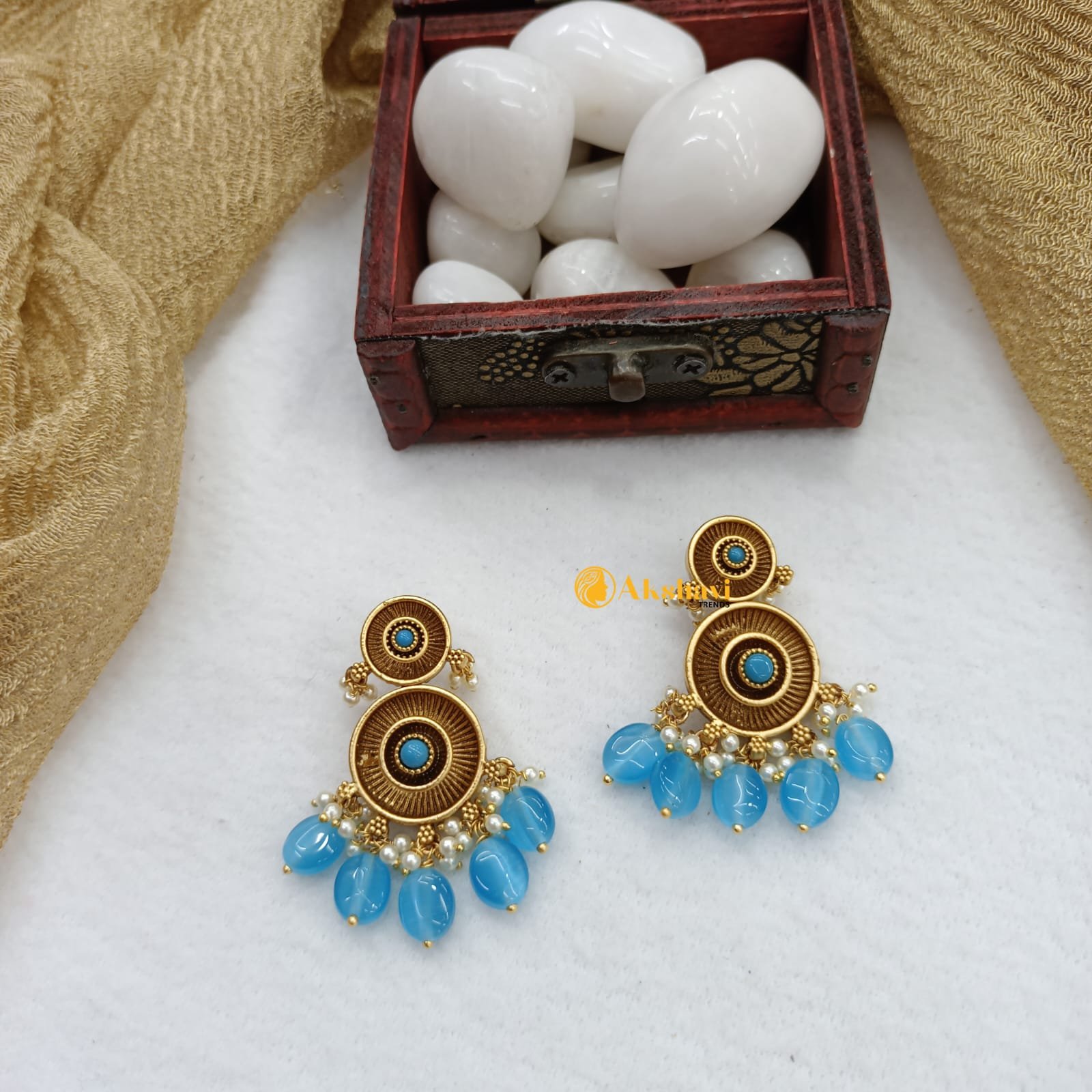 102599.12.1-1.jpeg Fancy Italian Earrings - Image 1