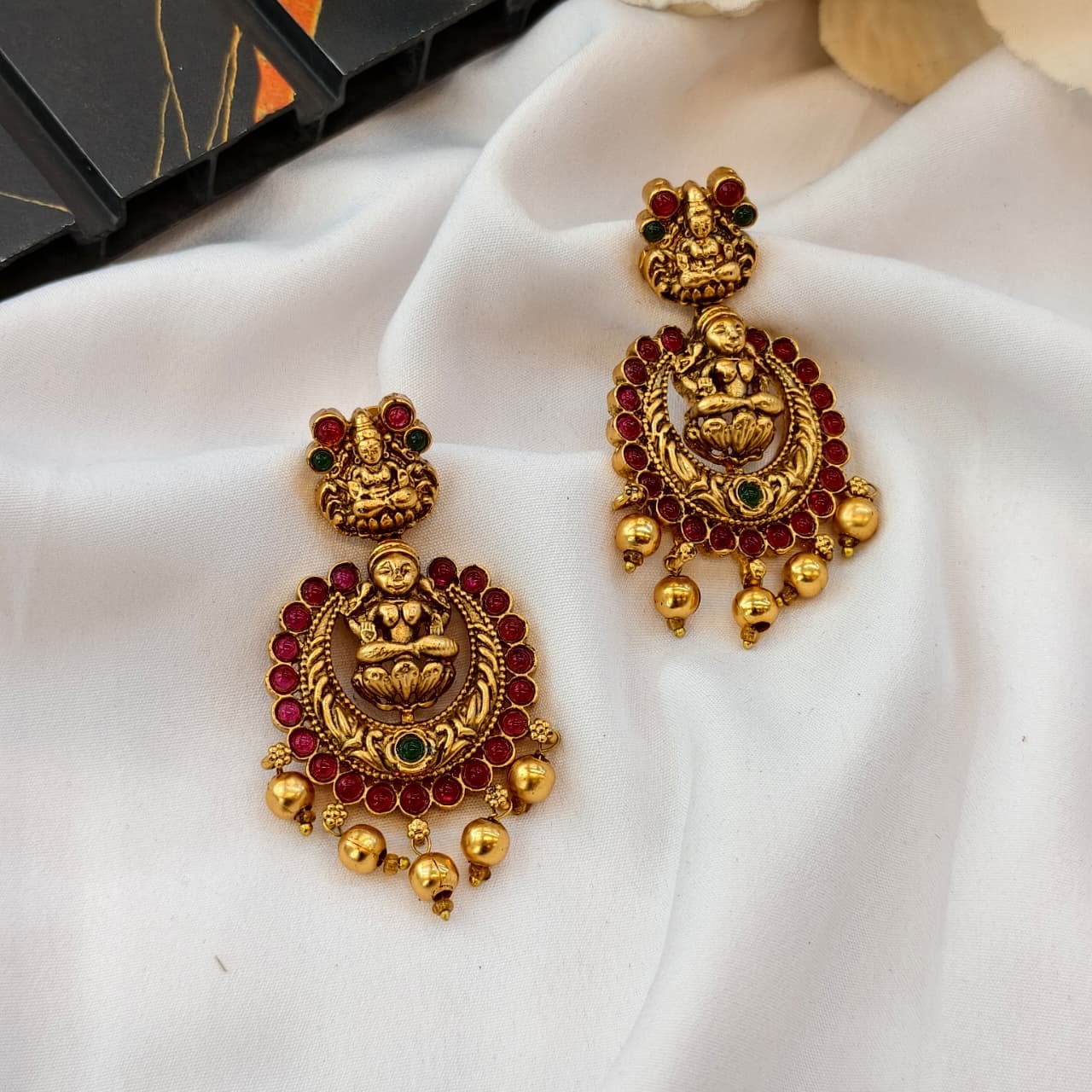 102620.1-1.jpeg Lakshmi Chandbali Earring - Image 1