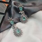AD Thilak Silver Earrings - Image 3