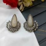 Oxidized Fancy Earrings - Image 3