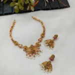 Lakshmi with Mango Short Neck Set - Image 2