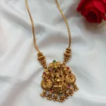 Lakshmi with Peacock Kodi Short Neck Set - Image 3