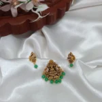 Antique Lakshmi Pendant Set - Image 3