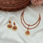 2 Layer Atigai Short Neck Set