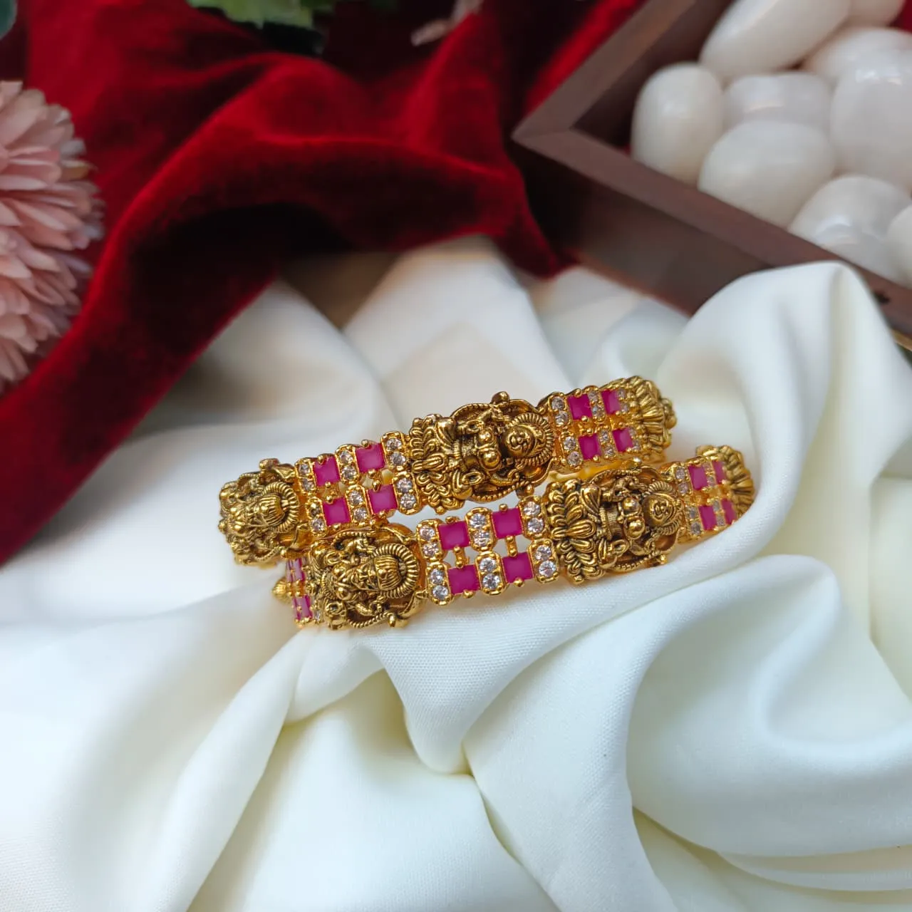 104376.1.4-Akshavi-Trends-Bangles-3.webp Antique Lakshmi Bangles 2s - Image 1