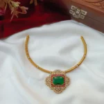 Recto Emerald Hasli Short Neck Set - Image 3