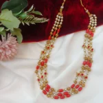 3 Layer Coral, Pearl and Amla Ball Traditional Lon - Image 2
