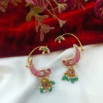 Kemp Peacock Ear Cuffs