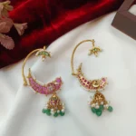 Kemp Peacock Ear Cuffs - Image 3