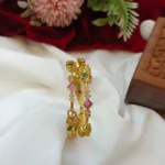Antique Peacock and Cubic Bangles 2s - Image 2