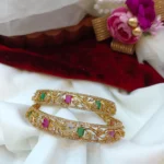 Antique Leaf Bangles 2s