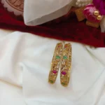 Antique Leaf Bangles 2s - Image 2
