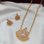 Swan and Peacock Combo Neck Set - Image 2