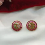 Antique Traditional Round Earrings - Image 3