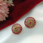 Antique Traditional Round Earrings - Image 3
