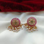 Antique Traditional Round Earrings - Image 2