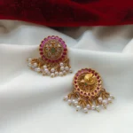 Antique Traditional Round Earrings - Image 3