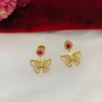 Antique Butterfly Earrings