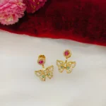 Antique Butterfly Earrings - Image 3