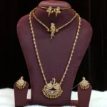 Swan and Peacock Combo Neck Set