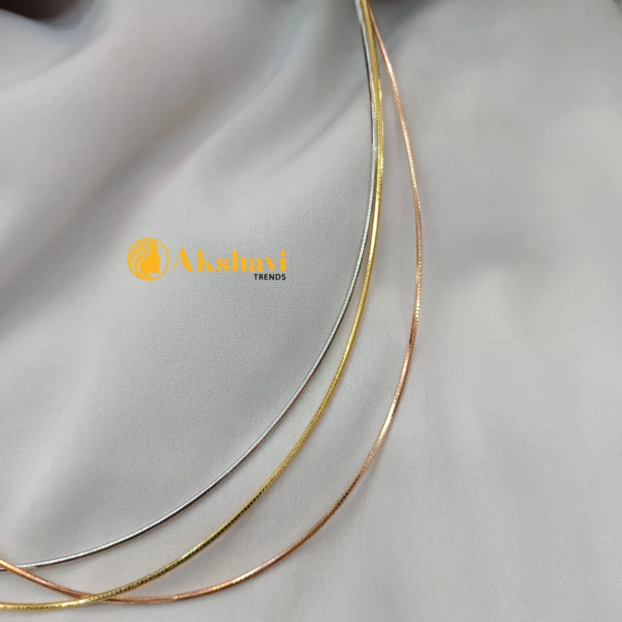 16" 3 Layer Fancy Chain - Image 2